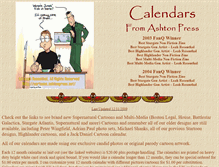Tablet Screenshot of calendars.ashtonpress.net